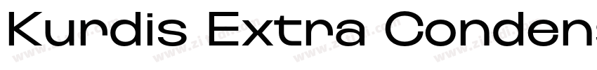 Kurdis Extra Condens字体转换